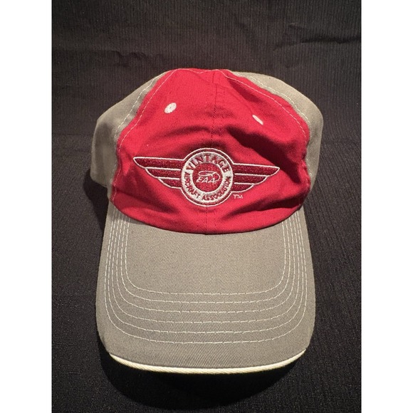 imperial Other - Imperial EAA Vintage Aircraft Association AirVenture Oshkosh 2015 Hat Red Grey